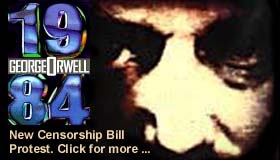 1984 - Orwellian censorship
