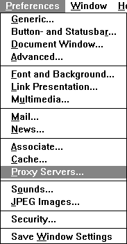 Opera Preferences Proxy Servers