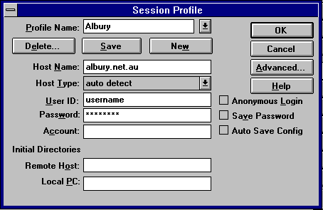 Session Profile