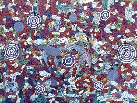aboriginal dot art. Australian Aboriginal Dot