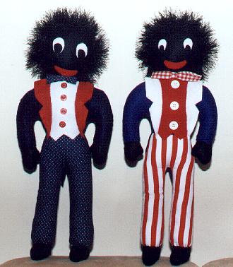 Why are golliwogs seen to be racist?